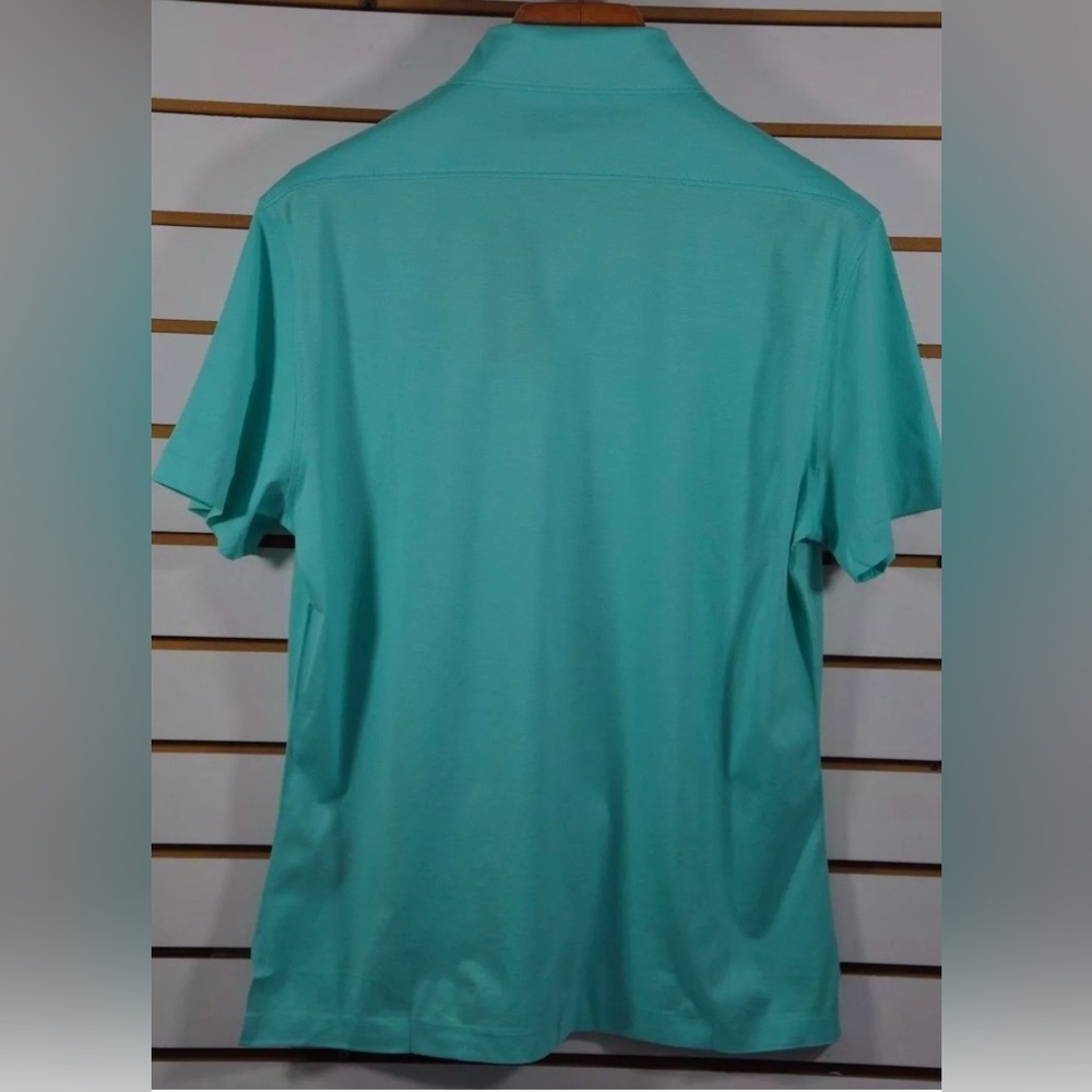 NWT Men's Ralph Lauren Black Label, Cotton Jersey Polo. Size M. $275 Italy Made - Picture 5 of 10